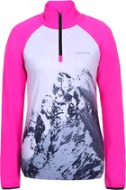 Icepeak Wintersportpully - Maat S  - Vrouwen - roze/wit/grijs