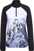 Icepeak Wintersportpully - Maat L  - Vrouwen - zwart/wit/grijs