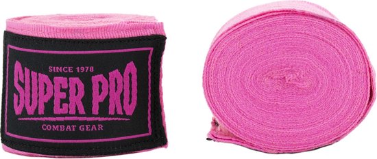 Super Pro Sport Bandage Adultes - rose / noir