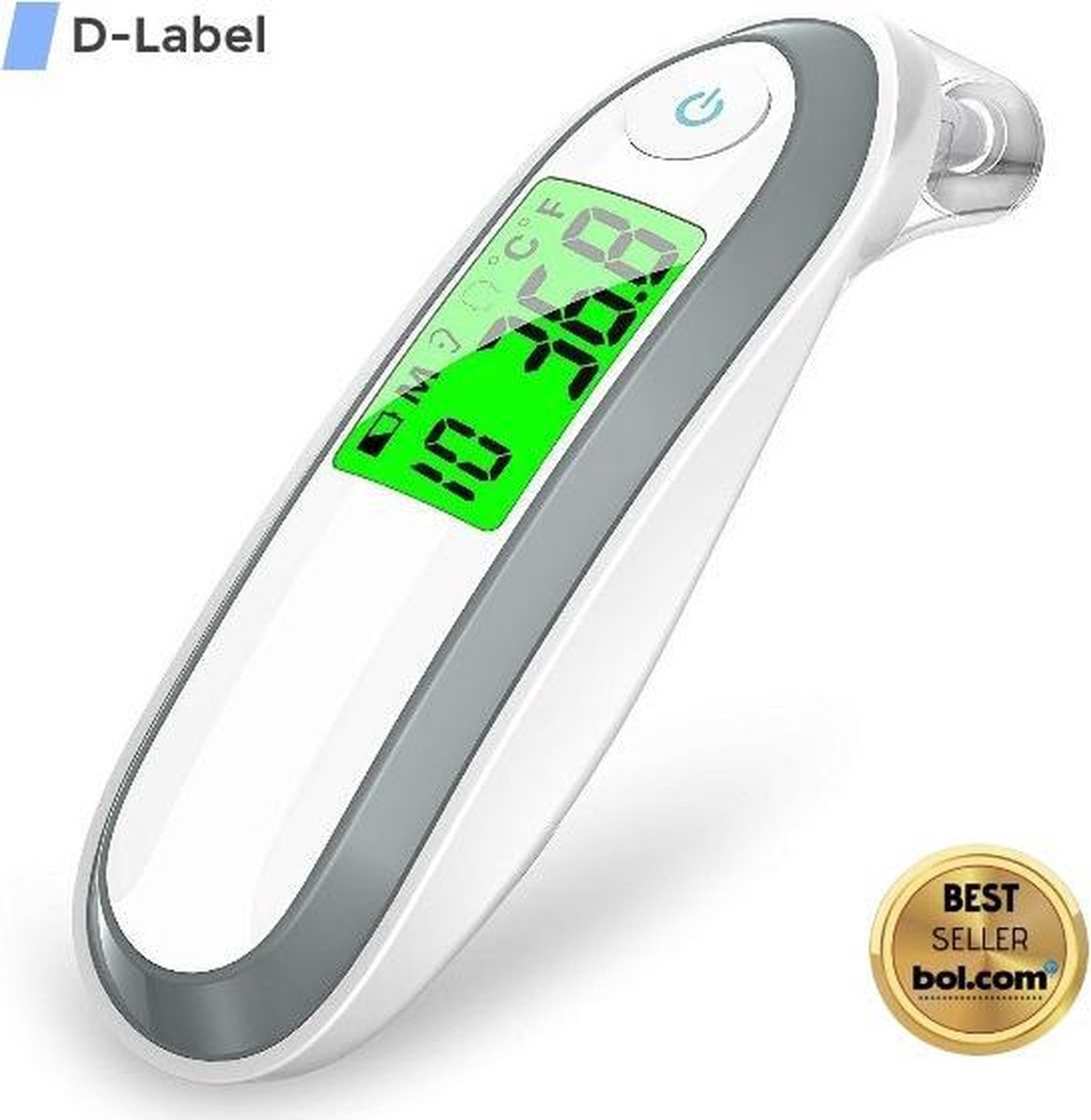 DLabel Oor thermometer Voorhoofd thermometer Digitale