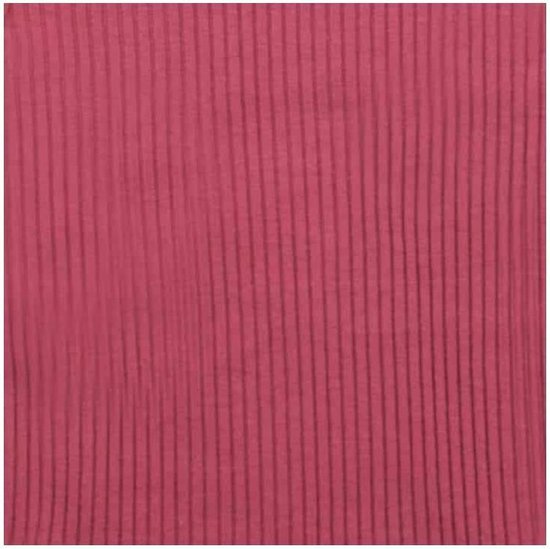 Jollein romper lange mouw Rib maroon red van Jollein — afbeelding 3