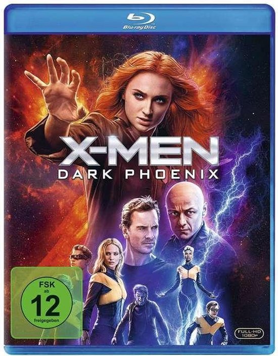 Blu-ray hoes X-Men: Dark Phoenix met Sophie Turner en James McAvoy. FSK 12.