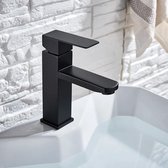 STEEN & STAAL® Wastafelkraan Zwart Model-X™