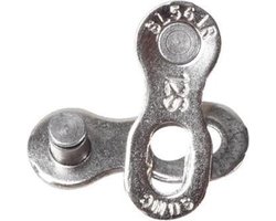 Herbruikbare Missing Chain Link - 12 Speed - Smart link / Quick link / Kettingschakel - KMC / Shimano / Sram - herbruikbaar - Zilver
