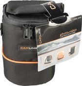 Camlink CL-OB20 Camera Lens Beschermtas 105 X 130 X 100 Mm Zwart / Oranje
