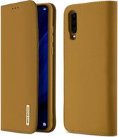 Huawei P30 hoesje - Dux Ducis Wish Wallet Book Case - Bruin