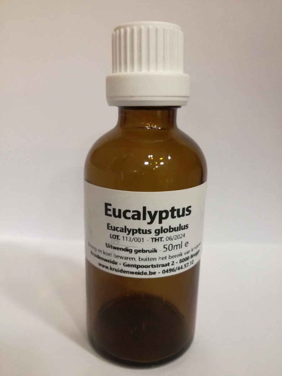 Goedkoopste Kruidenweide Eucalyptusolie 100 - 50 ml - Etherische olie