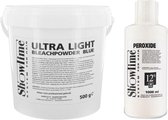 [Combo] Showtime Ultralight Blondeerpoeder (500gram) + Showtime Oxidant Creme Peroxide 12% - (1000ml)