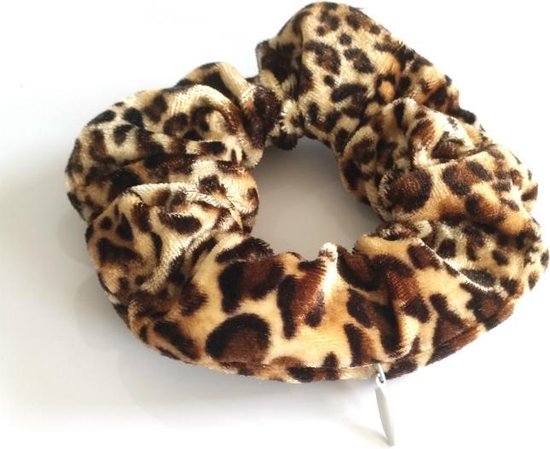 Jumalu scrunchie velvet haaraccessoires – portemonnee