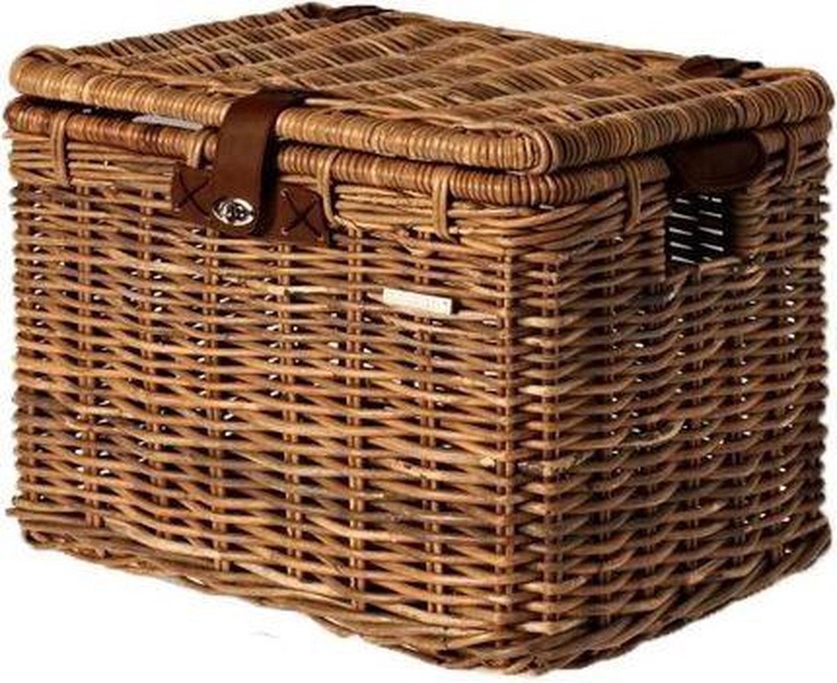 Rotan fietsmand Basil Denton Small 35 x 24 x 20 cm Rotan fietsmand Basil Denton Small 35 x 24 x 20 cm