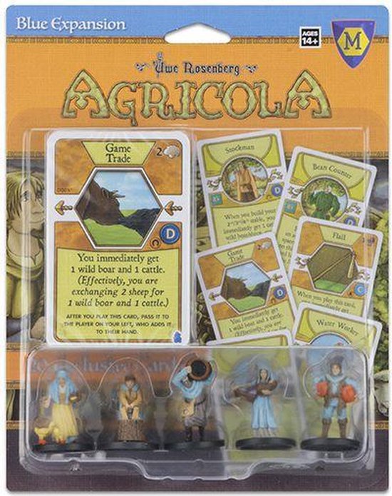 Afbeelding van het spel Asmodee Agricola Blue Expansion - EN