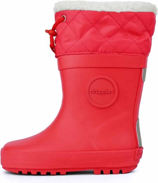 Druppies Regenlaarzen Gevoerd - Winter Boot - Roze - Maat 28