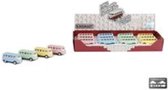 Woonaccessoires - Die Cast Pull Back 'vw Classical Bus 1962' 3 Keuzemogelijkheden Pastelkleur (geen Geel)