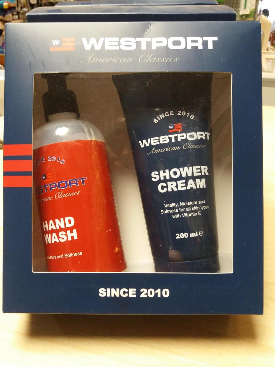 Westport American Classics 1x 200ml Shower Cream / 1x 300ml Handwash