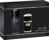 Van Gils Strictly for Men EDT 30 ml + deodorant 150 ml - Geschenkset