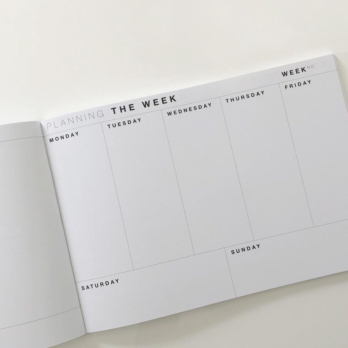 Planboek A4 + KAART + kaart - jaarplanner (datumloos)