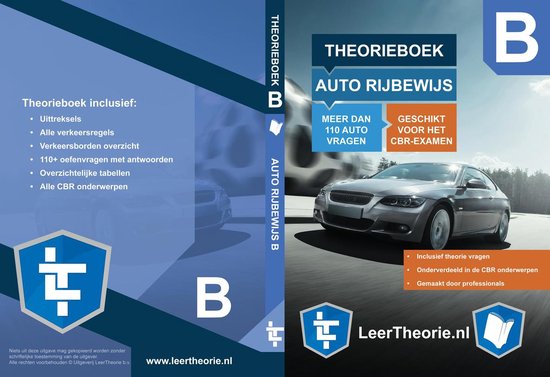 AutoTheorieboek 2022 - Auto theorie oefenen - Theorie Leren Auto Rijbewijs B + 20 uur Online met CBR theorie Examen