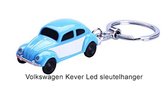 Sleutelhanger Volkswagen Kever - Beetle met Ledlampjes in geschenverpakking