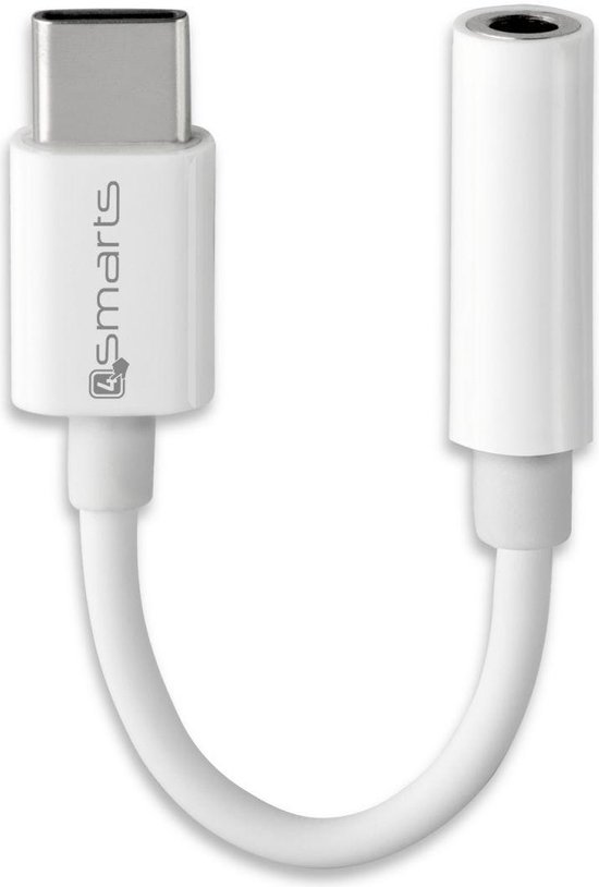 4smarts Adapter USBC naar 3.5mm Audio Jack