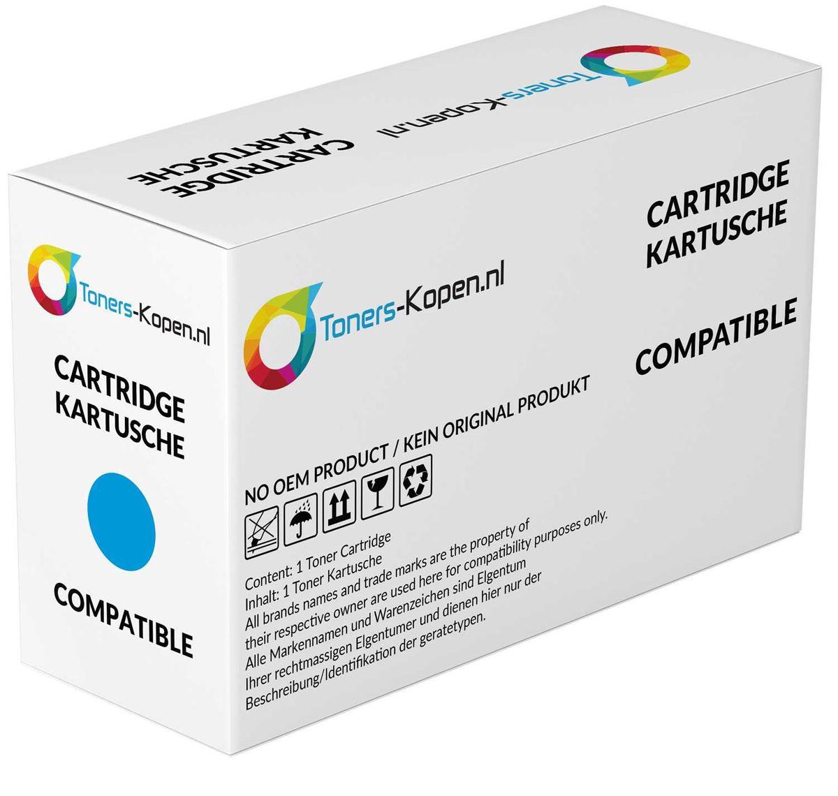 Kyocera 0T2R9CN1 - Toner Cyaan - 1200 pagina's - Huismerk Compatible - Geschikt voor Kyocera Ecosys M5521cdn Ecosys M5521cdw Ecosys P5021cdn Ecosys P5021cdw - 1T02R9CNL1 / TK-5220C TKCC5230 alternatief - Kyocera toner