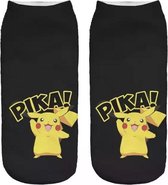 Pokemon enkelsokken Pikachu Unisex Enkelsokken Maat 36-41