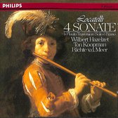 4 sonate a Flauto Traversiere Solo è Basso Op.2 - Ton Koopman / Richte v.d. Meer