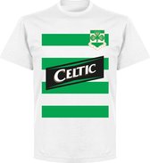 Celtic Team T-Shirt - Wit  - XS