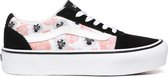 Vans Ward Platform California Poppy Dames Sneakers - Mlt/Wht - Maat 36