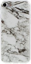 GadgetBay Marmer TPU hoesje iPhone 7 8 Witte case Marble hoesje cover