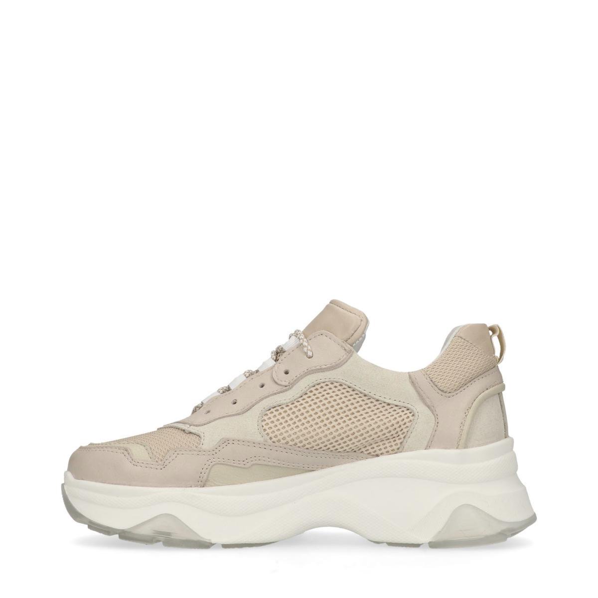 Sacha - Dames - Beige dad sneakers - Maat 41 | bol.com