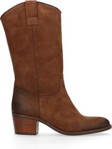 Sacha Dames Bruine leren western laarzen Maat 40 Sacha Dames Bruine leren western laarzen Maat 40