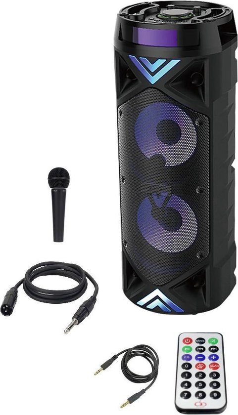 Nauwkeurig voorbeeld Bakkerij CMIK MK 8812 - Draagbare Bluetooth Speaker - Zwart | bol.com