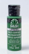 Multi-surface Acrylverf - 2950 Bright Green - Folkart - 59 ml