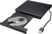 Thredo Externe CD/DVD Combo Drive Speler Reader - USB 3.0 CD-rom Disk - Lezer - Brander - Plug & Play - Draagbaar - Slimline Design - Laptop - PC - Macbook