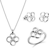 Orphelia  SET-7472/60 - Meerdelige set (3 of meer artikelen) - Zilver 925 - Zirkonia - 42+3 cm