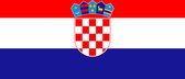 Vlag van Kroatië - kroatische vlag 150x100 cm incl. ophangsysteem