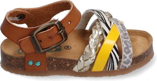 BunniesJr Becky Beach Meisjes sandalen - Cognac - Maat 24 | bol.com