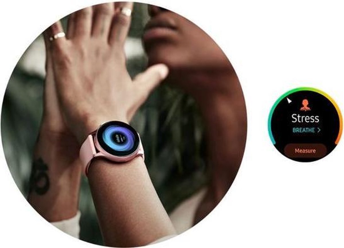 Montre connectée Samsung Galaxy Watch Active 40 mm Rose poudré