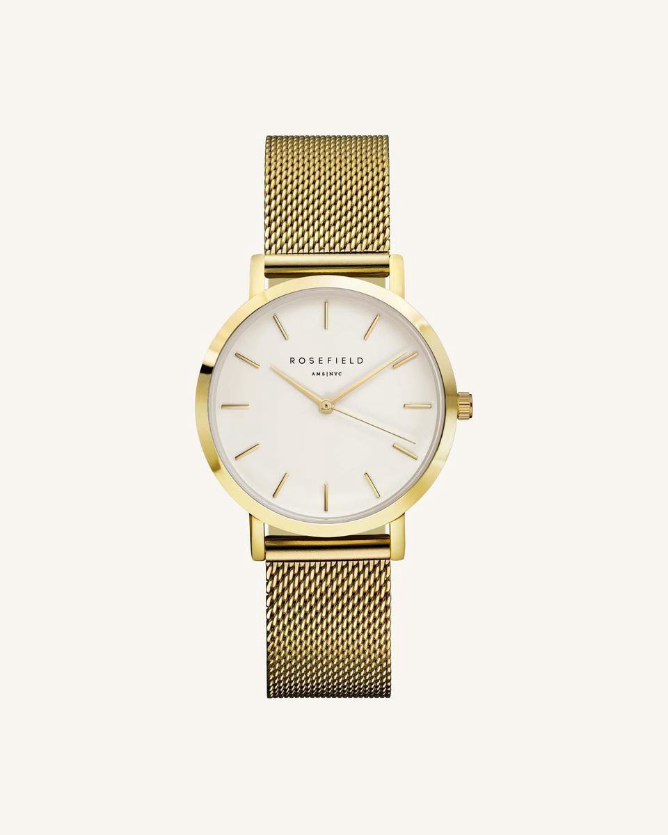 Rosefield The Tribeca Dames Horloge - Goud Ø33mm - TWG-T51