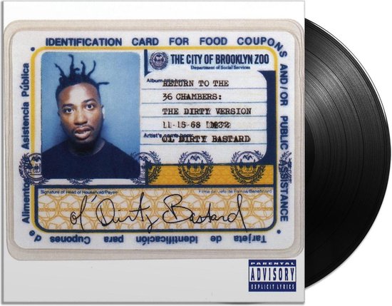 Return To The 36 Chambers Dirty Version - 2xLP on opaque vinyl
