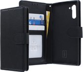 Samsung Galaxy Note 10 Bookcase hoesje - CaseBoutique - Effen Zwart - Kunstleer
