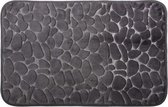 Eazy Living Badmat Stone 50 cm x 80 cm Grijs