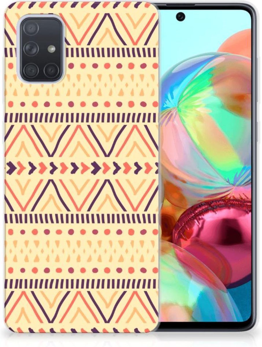 Samsung Galaxy A71 TPU bumper Aztec Yellow