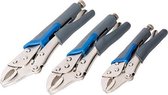 Griptang verstelbaar 3 delige set klemtang met softgrip