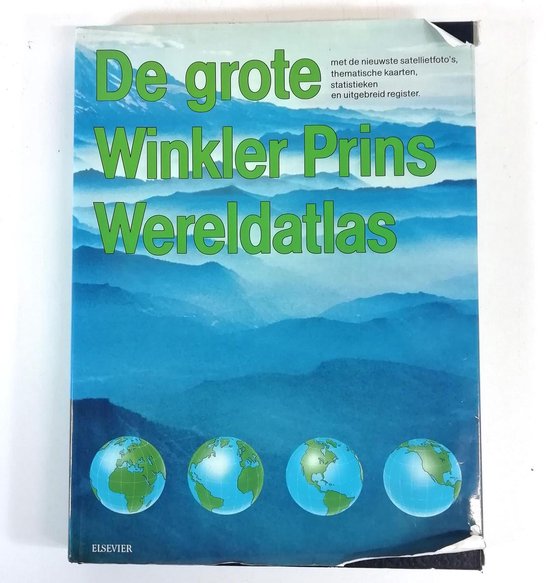 Grote Winkler Prins wereldatlas - cover
