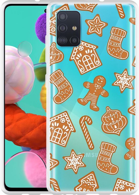 Samsung Galaxy A51 Hoesje Christmas Cookies Designed by Cazy bol