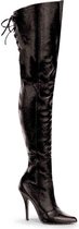 EU 42,5 = US 12 | LEGEND-8899 | 5 Thigh BT W/Lacing Detail At The Rear