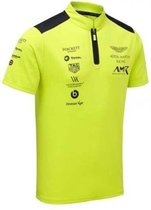 Aston Martin Team Polo Men, Lime Green-6 XL