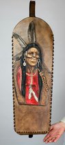Rug Quiver Met Inheems Amerikaans Snijwerk (Adw) 1