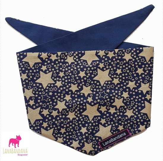 Honden bandana's - Katoenen hondenbandana - 4 stuks - 70 cm x 48 cm - Modieuze driehoekige hondensjaal - Geruite strepen - Driehoekige sjaal voor het